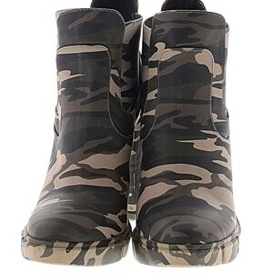 Camouflage Ankle Boots